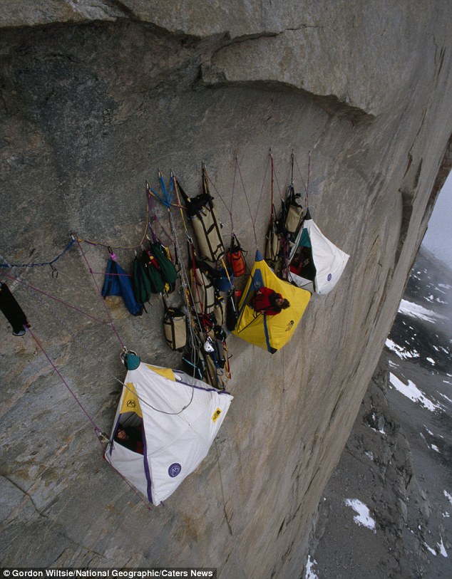 perched high with hope